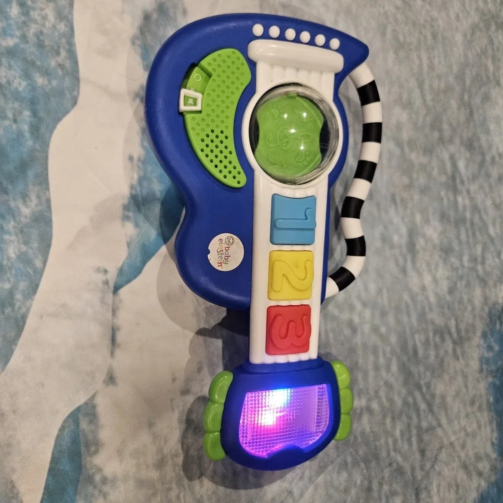 Baby Einstein Discover & Play Musical Guitar Toy Lights Sounds Learning Toy‎